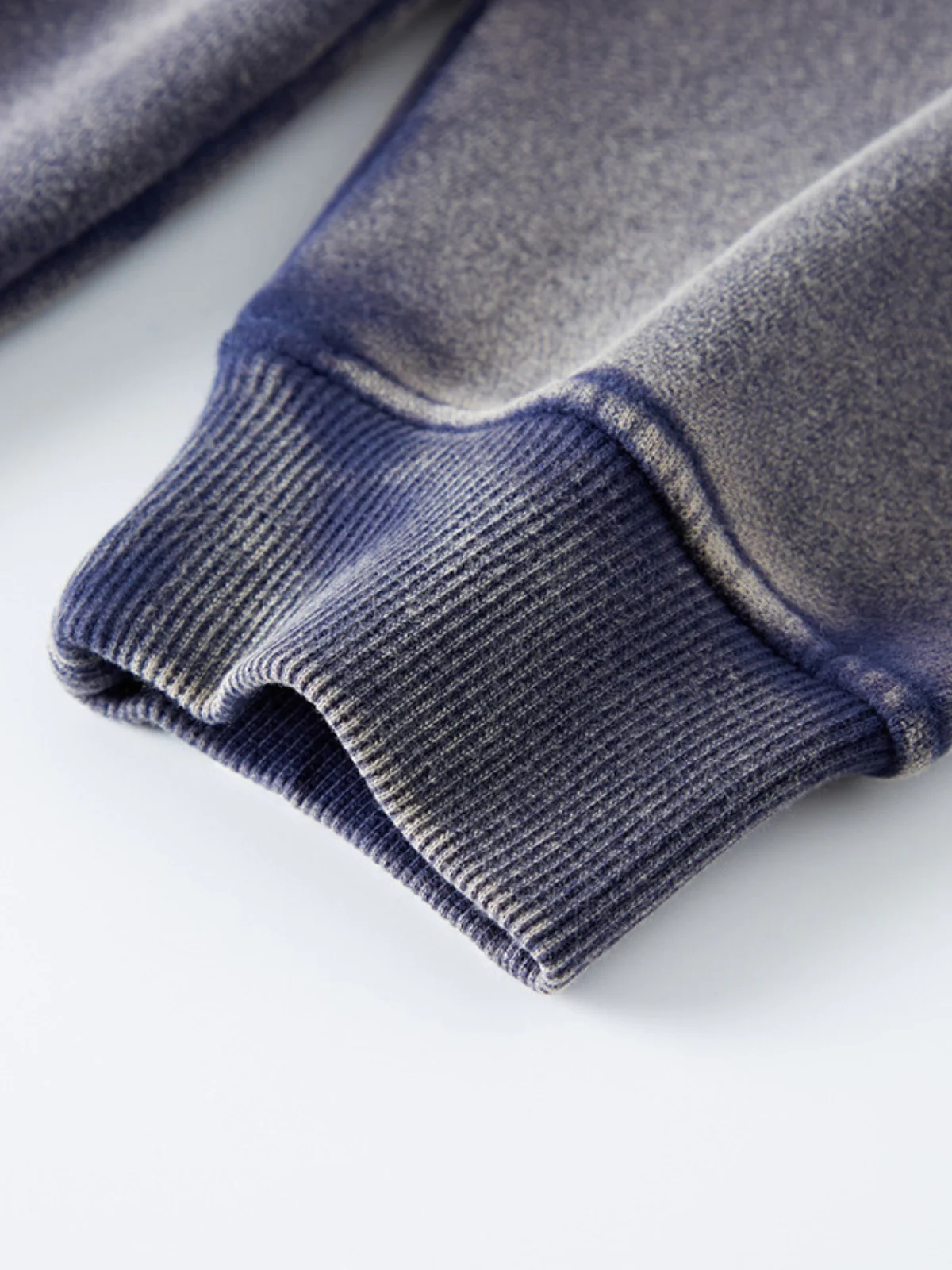 Bluza z kapturem oversize na zamek z bawełny premium