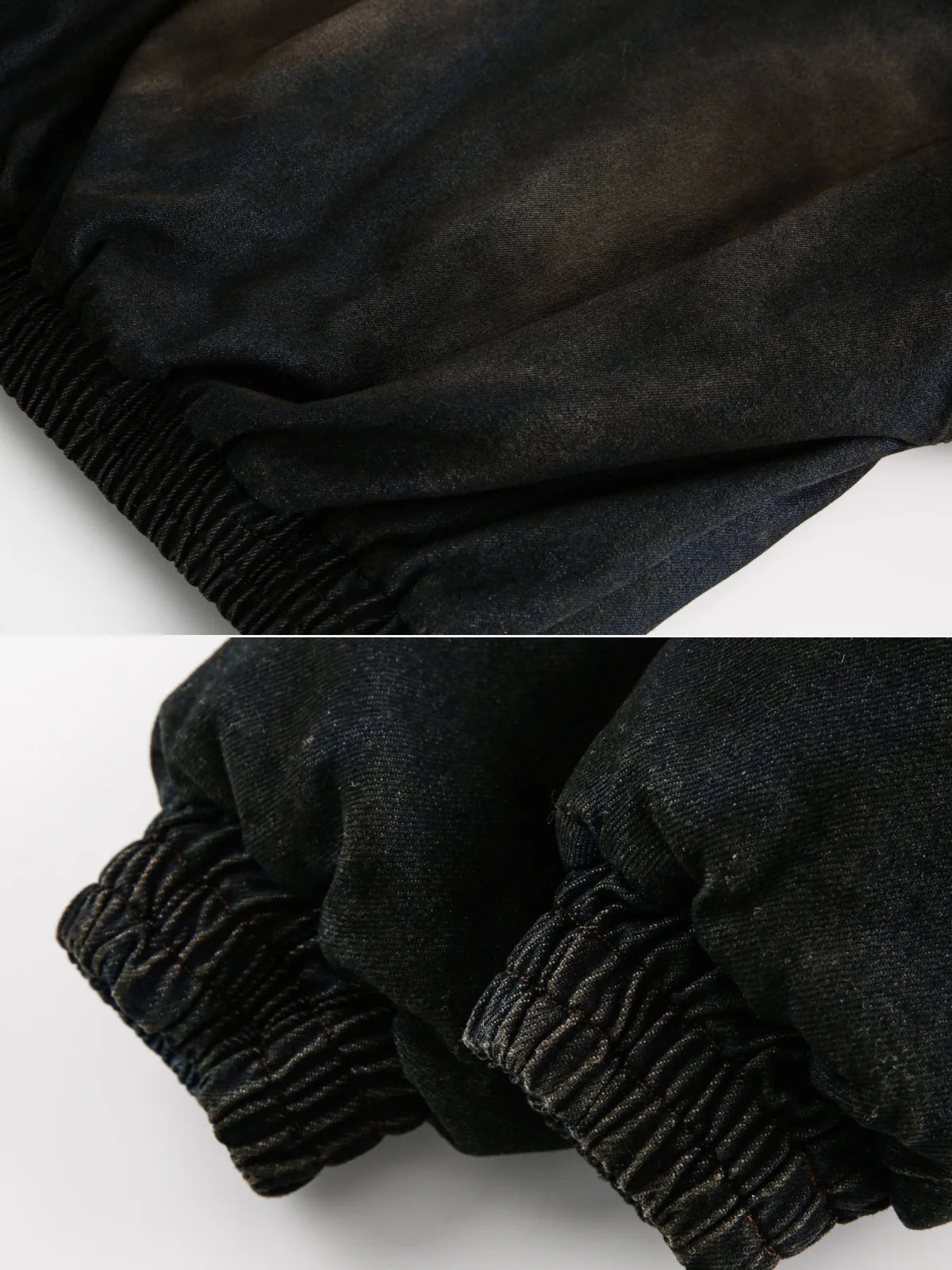 Kurtka jeansowa z kapturem i futerkiem zimowa ocieplana