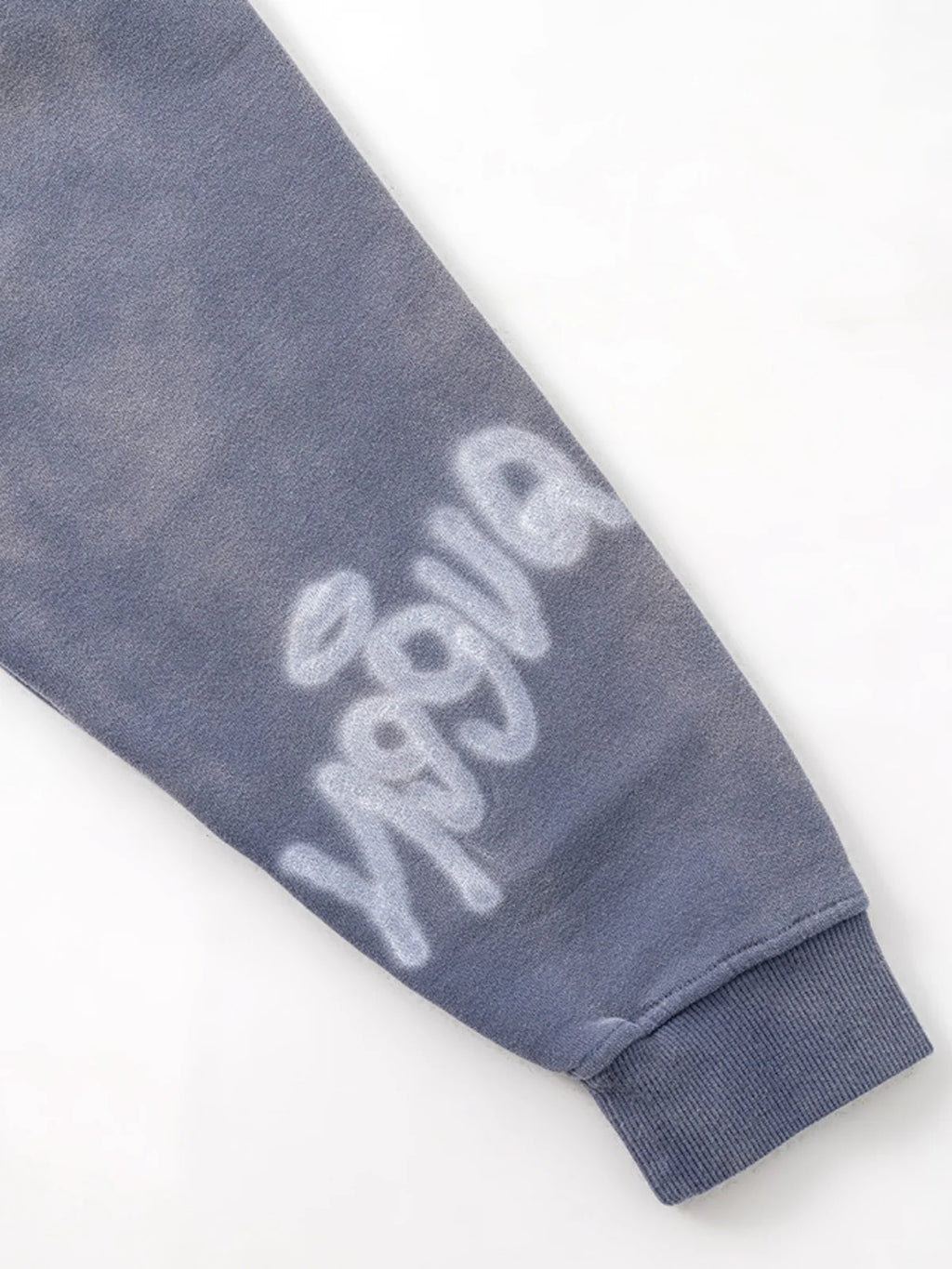 Bluza z kapturem oversize z nadrukiem SYMBOLIKA na zamek